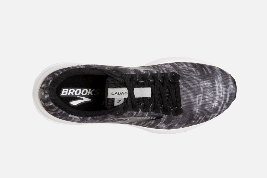 Brooks Launch 7 Road Loopschoenen Dames - Zwart/Grijs/Wit - 801254NFM